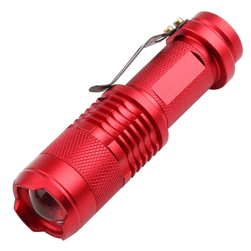 WAYLLSHINE 2-Pack LED Flashlight, 3 Modes Red Light Torch for Astronomy, Aviation, Night Observation - Image 2